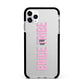 Bride Tribe Apple iPhone 11 Pro Max in Silver with Black Impact Case