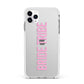 Bride Tribe Apple iPhone 11 Pro Max in Silver with White Impact Case