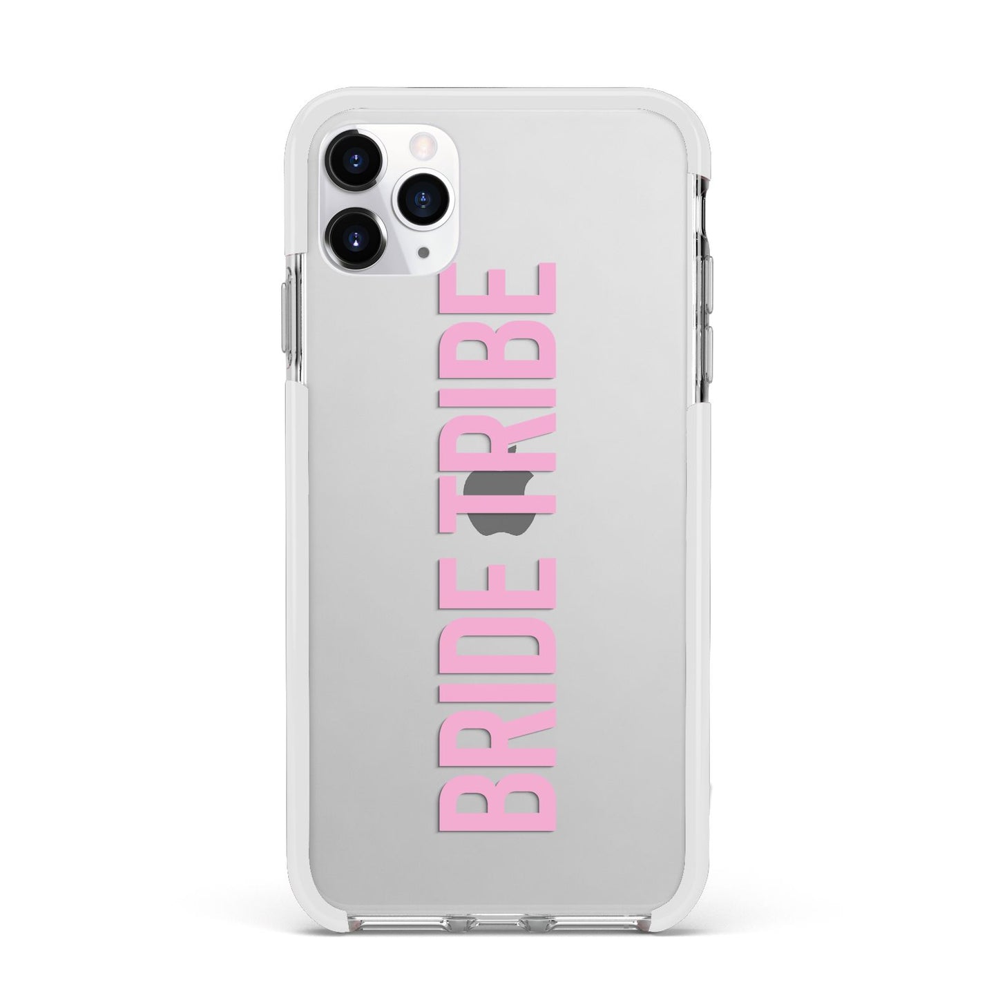 Bride Tribe Apple iPhone 11 Pro Max in Silver with White Impact Case
