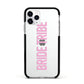 Bride Tribe Apple iPhone 11 Pro in Silver with Black Impact Case
