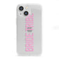 Bride Tribe iPhone 13 Mini Clear Bumper Case