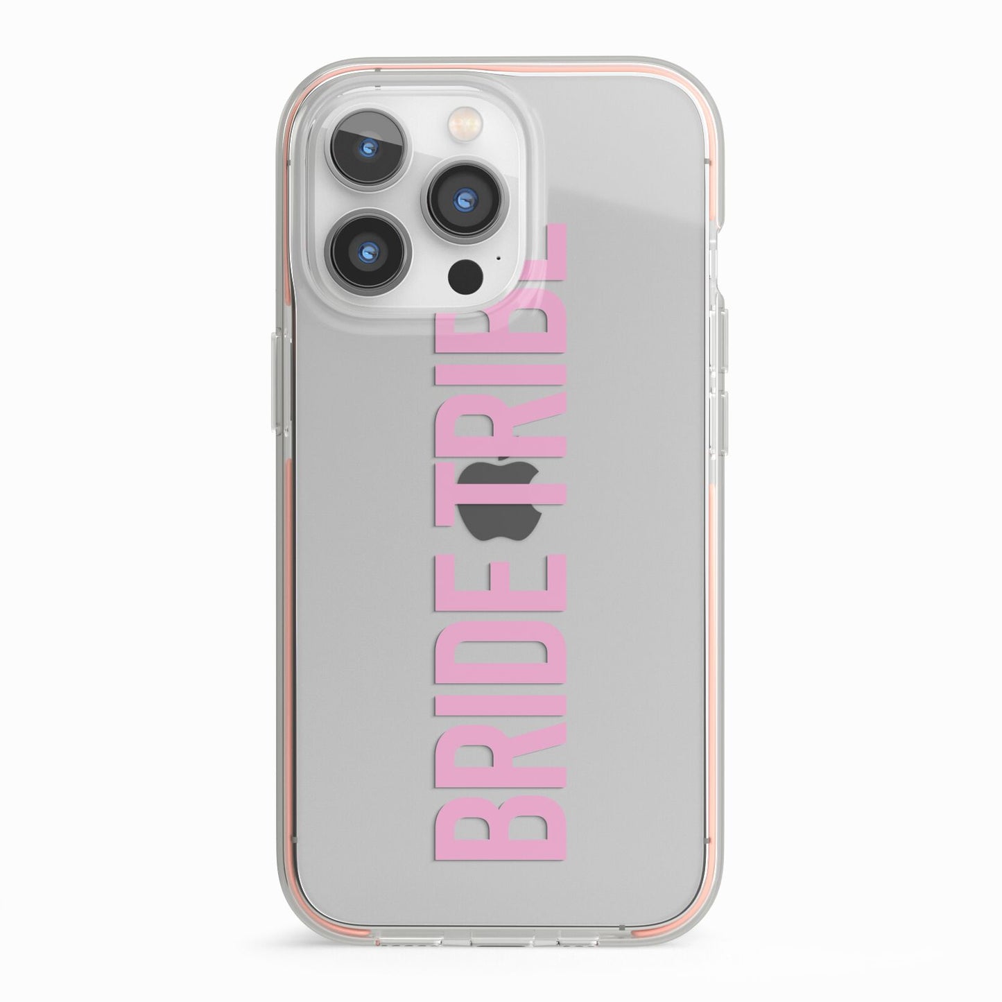 Bride Tribe iPhone 13 Pro TPU Impact Case with Pink Edges
