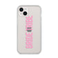 Bride Tribe iPhone 14 Plus Clear Tough Case Starlight