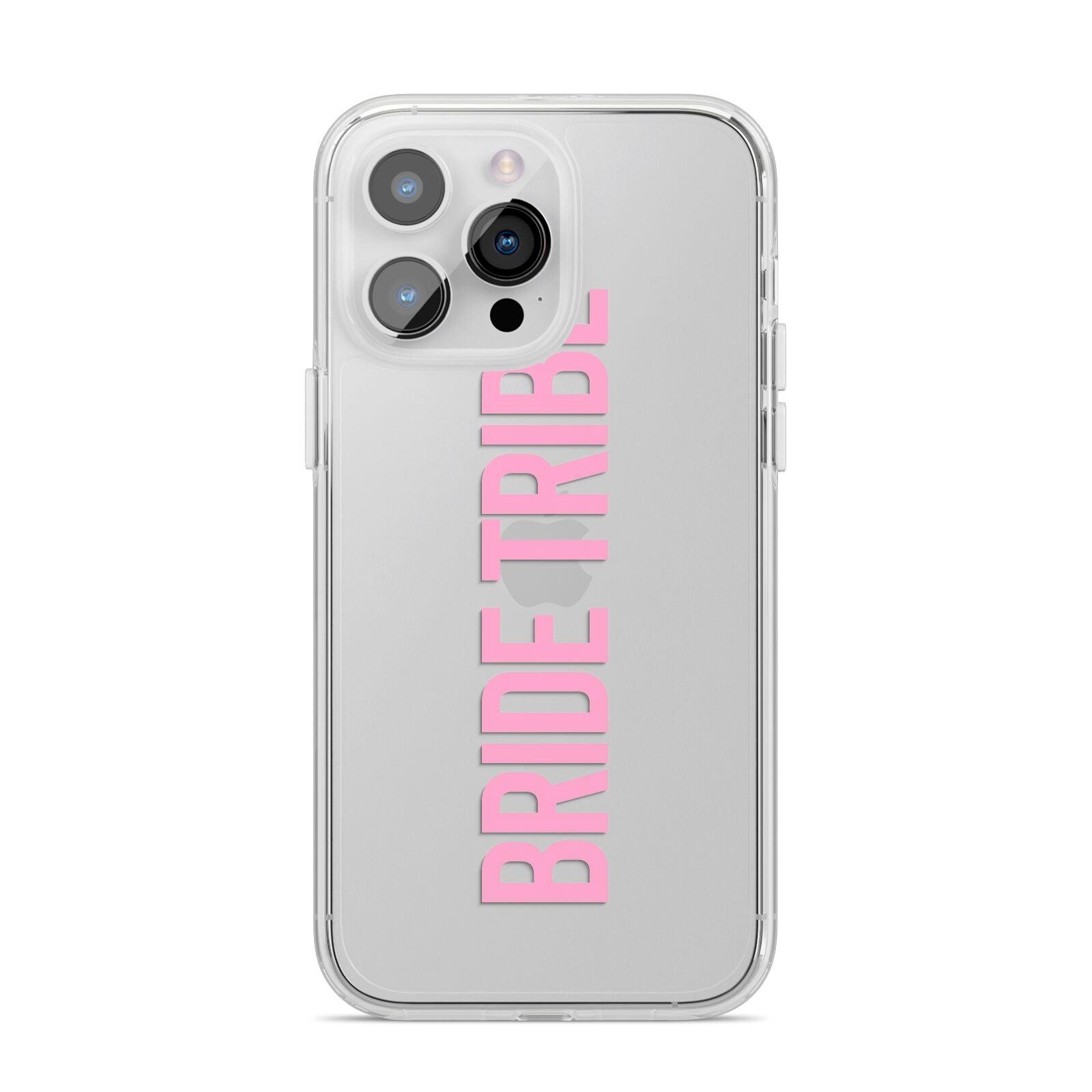 Bride Tribe iPhone 14 Pro Max Clear Tough Case Silver