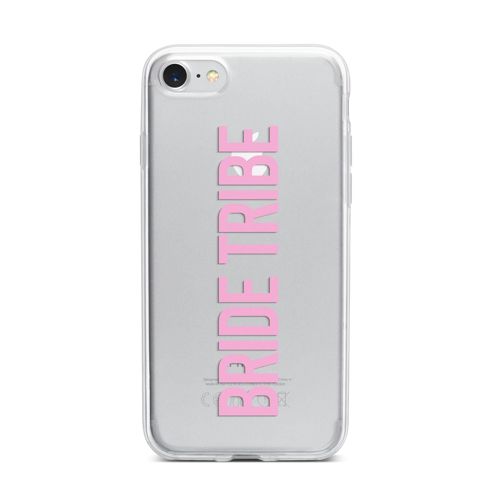 Bride Tribe iPhone 7 Bumper Case on Silver iPhone