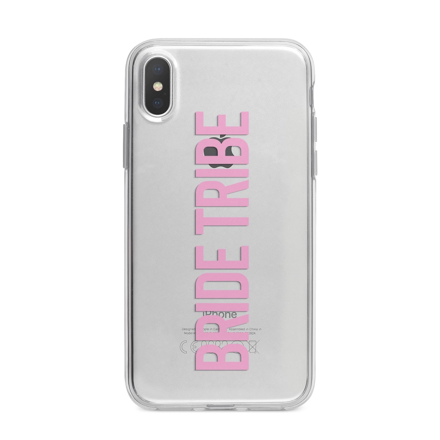 Bride Tribe iPhone X Bumper Case on Silver iPhone Alternative Image 1