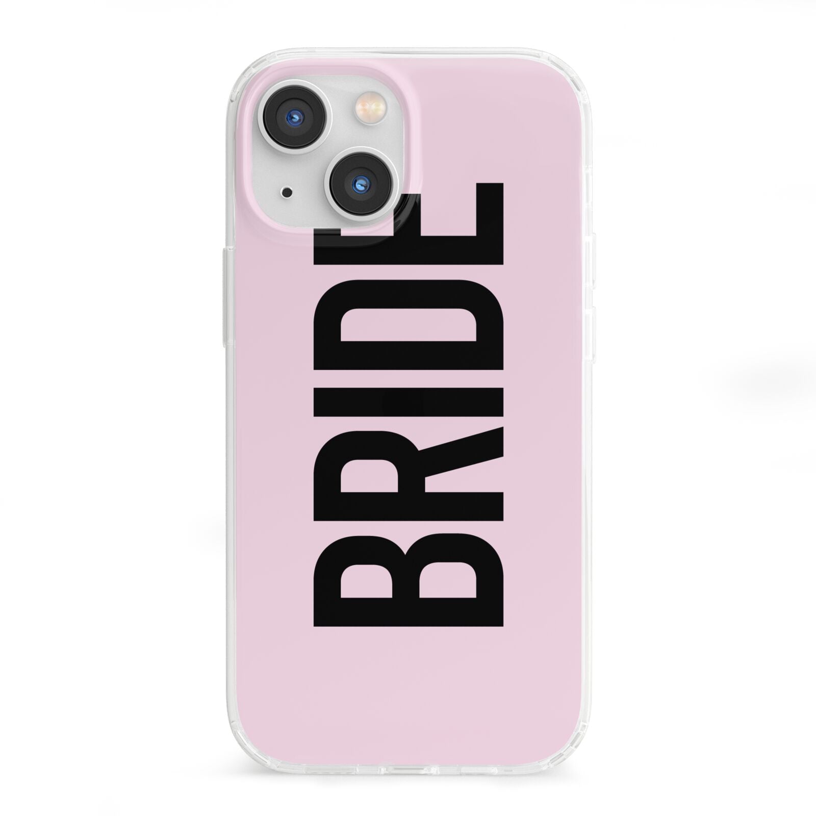 Bride iPhone 13 Mini Clear Bumper Case