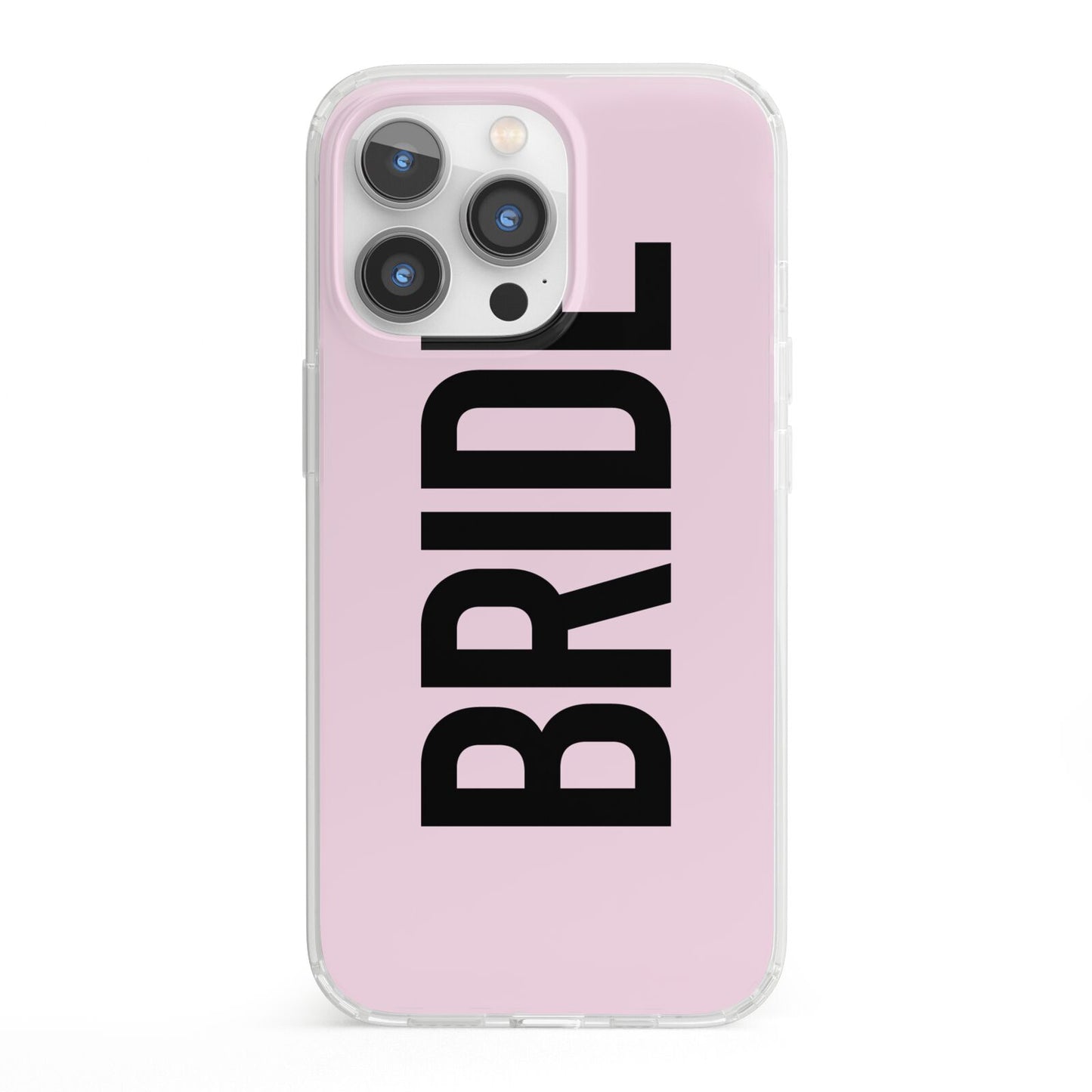 Bride iPhone 13 Pro Clear Bumper Case