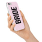 Bride iPhone 7 Bumper Case on Silver iPhone Alternative Image