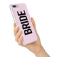 Bride iPhone 7 Plus Bumper Case on Silver iPhone Alternative Image
