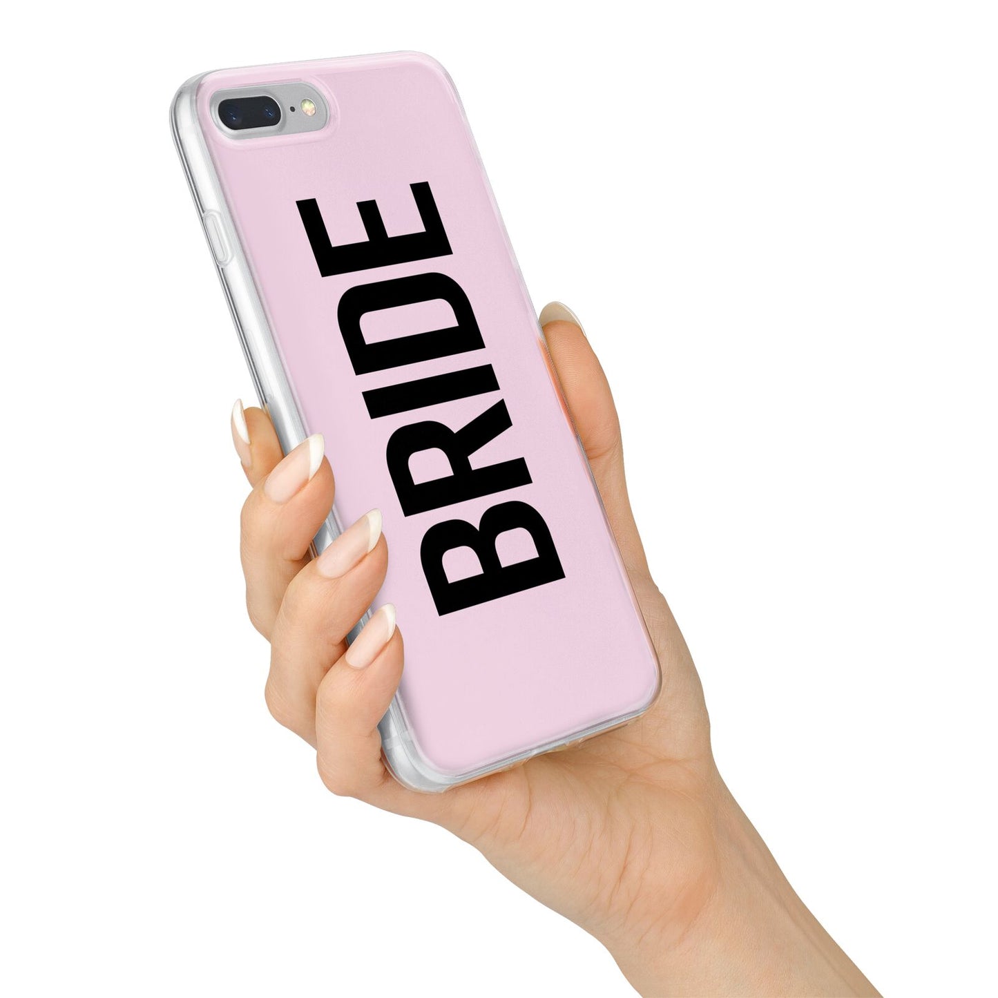 Bride iPhone 7 Plus Bumper Case on Silver iPhone Alternative Image