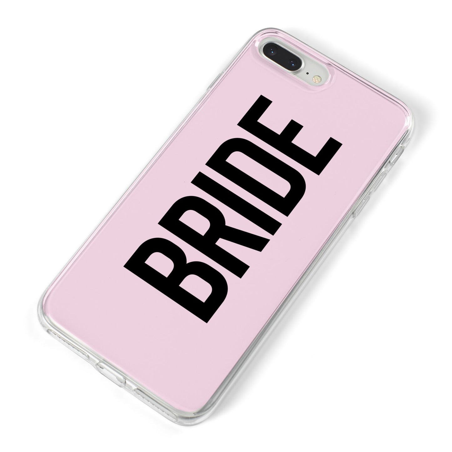 Bride iPhone 8 Plus Bumper Case on Silver iPhone Alternative Image