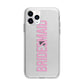 Bridesmaid Apple iPhone 11 Pro Max in Silver with Bumper Case