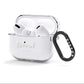 Bridesmaid Personalised AirPods Clear Case 3rd Gen Side Image