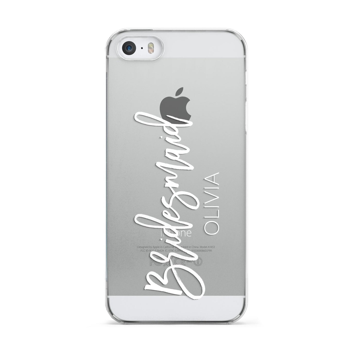 Bridesmaid Personalised Apple iPhone 5 Case