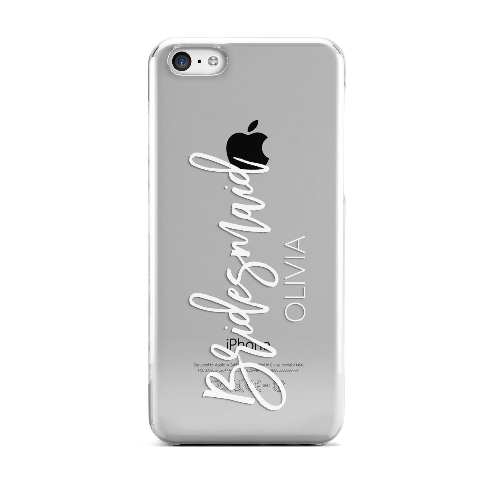 Bridesmaid Personalised Apple iPhone 5c Case