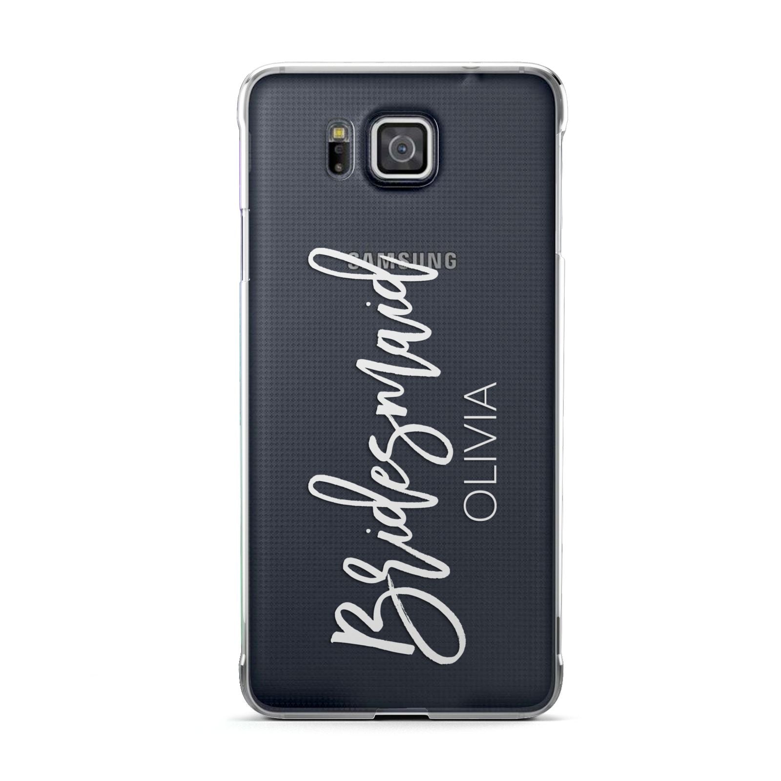 Bridesmaid Personalised Samsung Galaxy Alpha Case