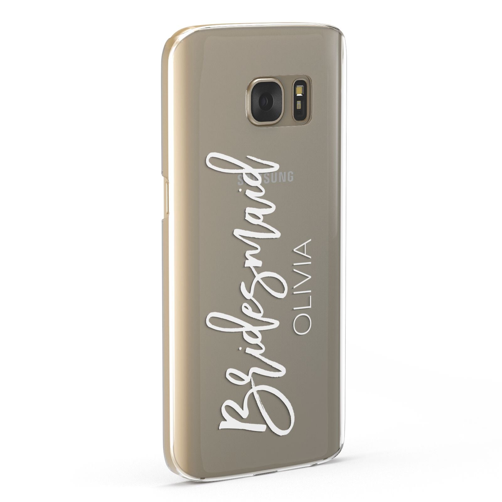 Bridesmaid Personalised Samsung Galaxy Case Fourty Five Degrees