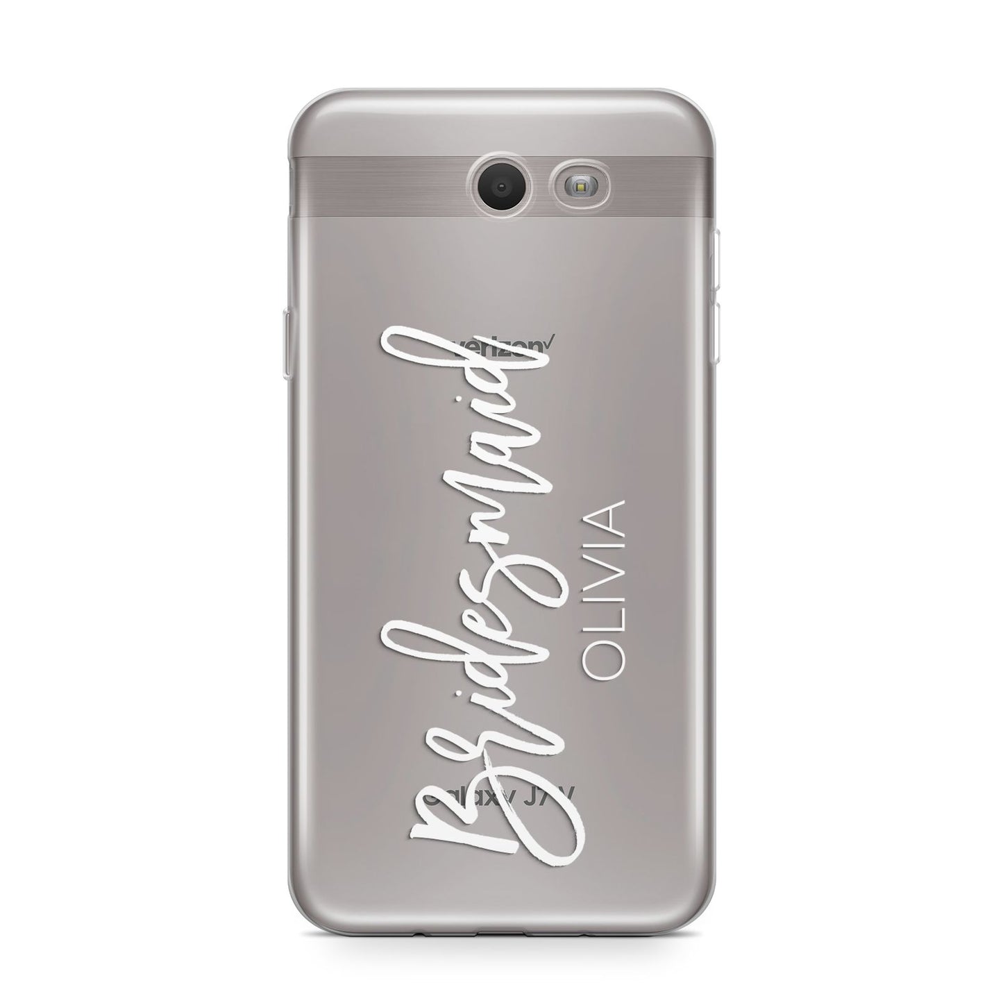 Bridesmaid Personalised Samsung Galaxy J7 2017 Case