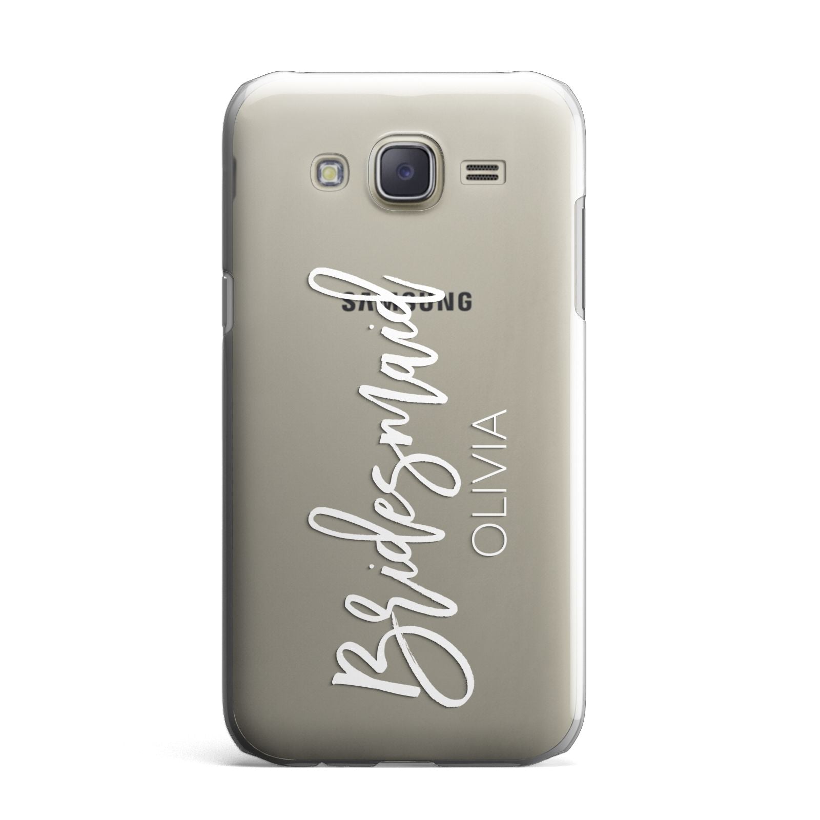 Bridesmaid Personalised Samsung Galaxy J7 Case