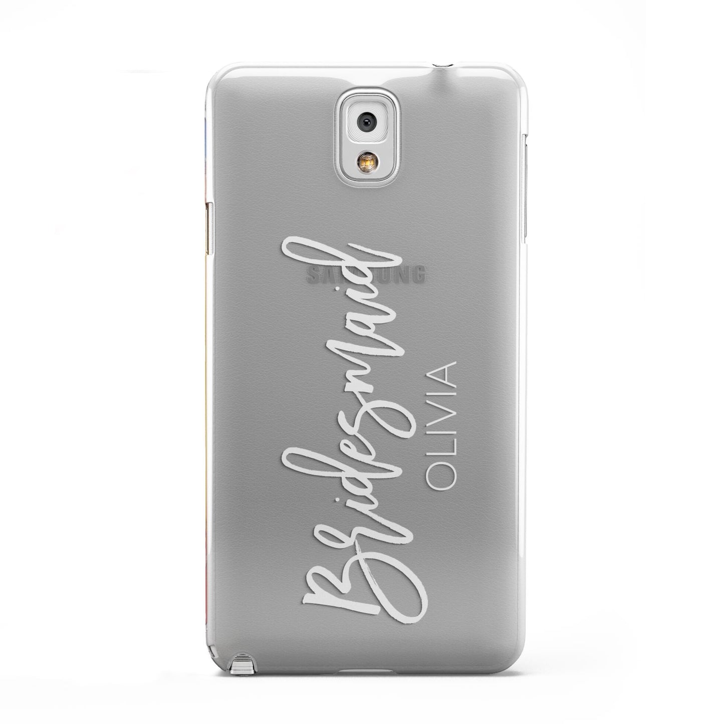 Bridesmaid Personalised Samsung Galaxy Note 3 Case