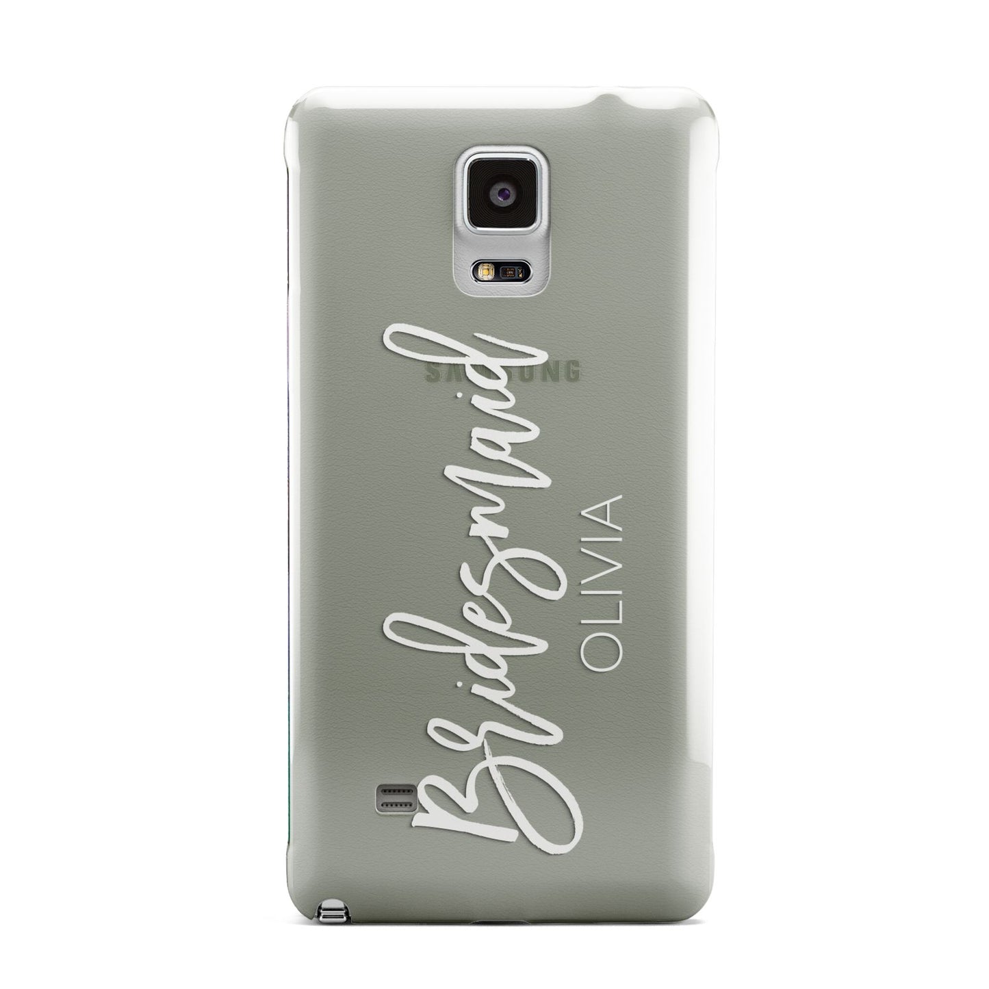 Bridesmaid Personalised Samsung Galaxy Note 4 Case