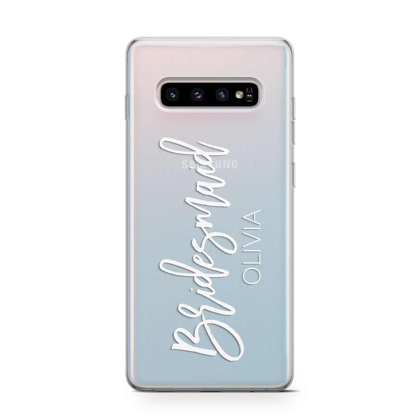 Bridesmaid Personalised Samsung Galaxy S10 Case