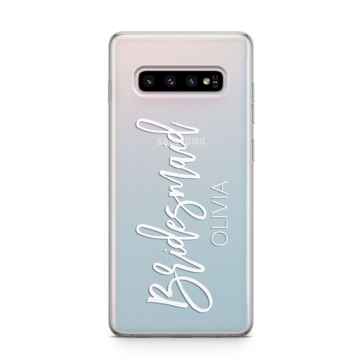 Bridesmaid Personalised Samsung Galaxy S10 Plus Case