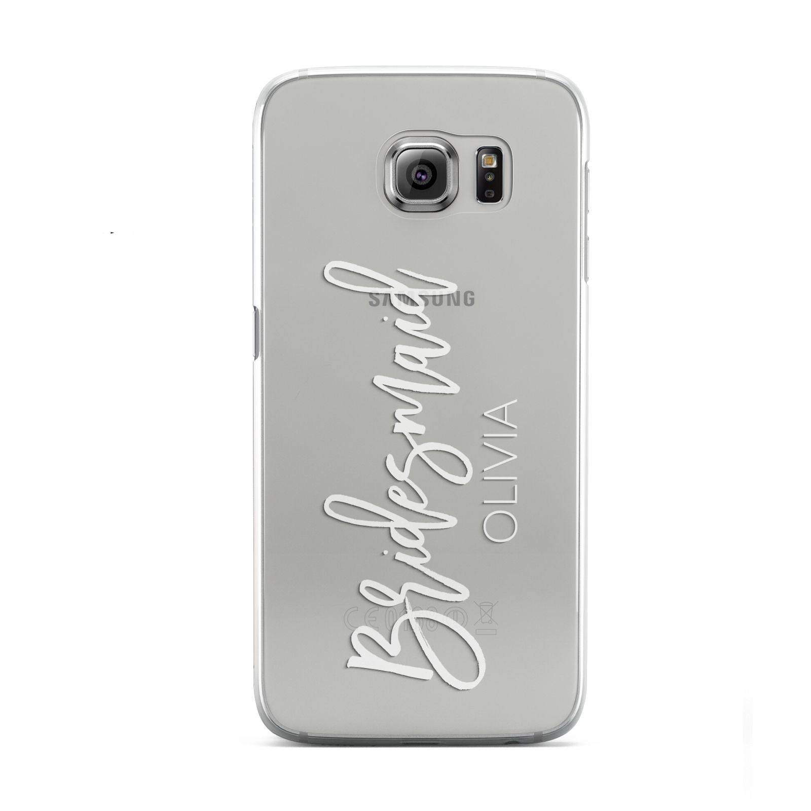 Bridesmaid Personalised Samsung Galaxy S6 Case