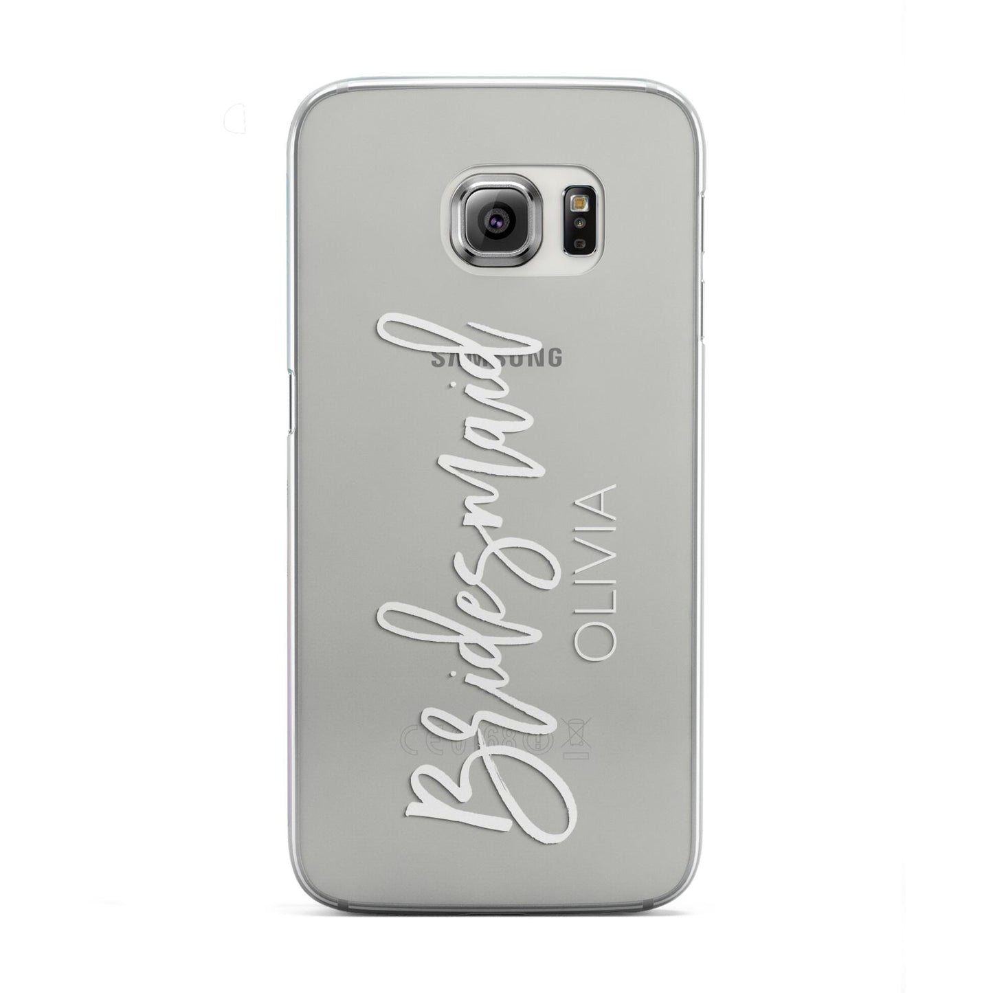 Bridesmaid Personalised Samsung Galaxy S6 Edge Case