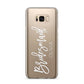 Bridesmaid Personalised Samsung Galaxy S8 Plus Case