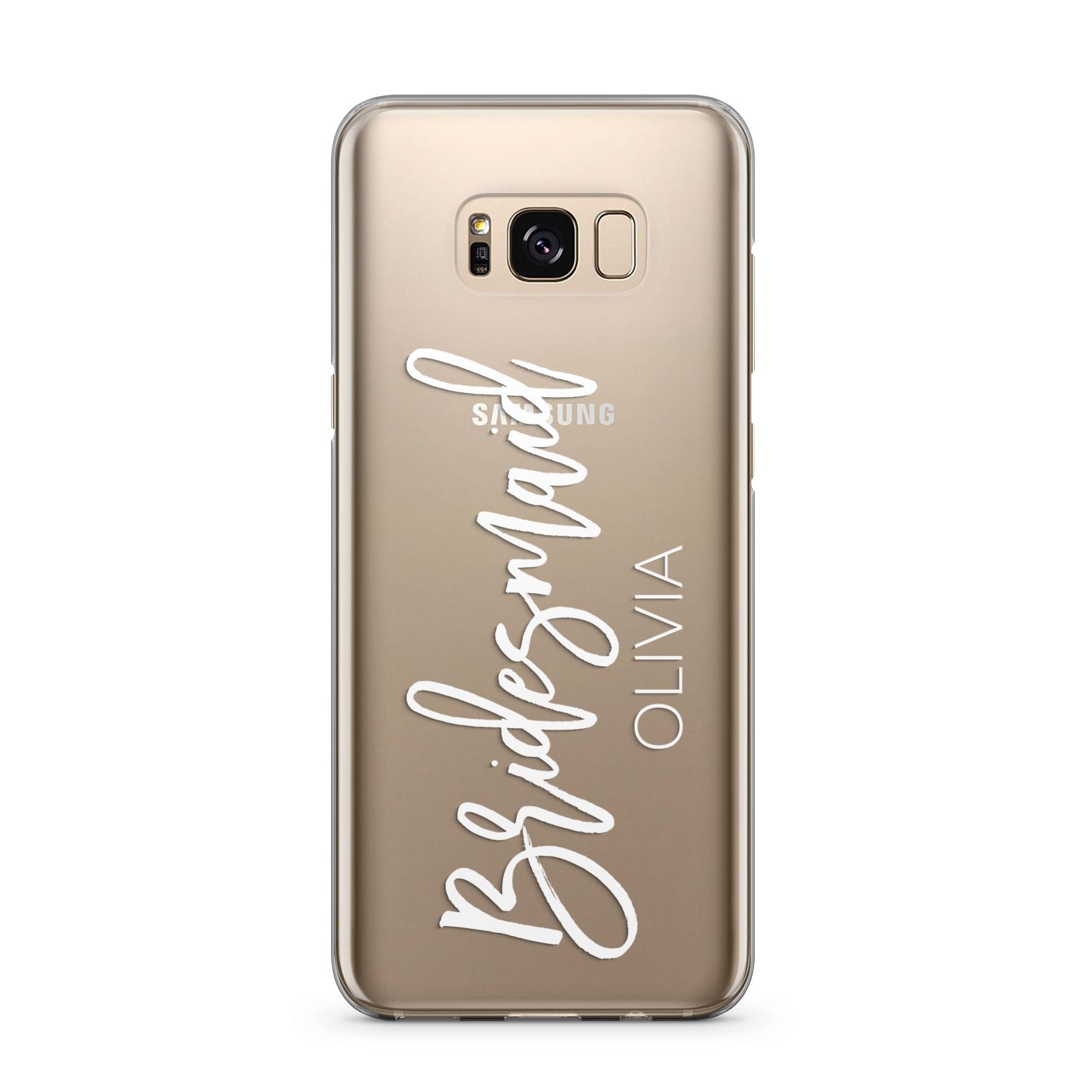 Bridesmaid Personalised Samsung Galaxy S8 Plus Case