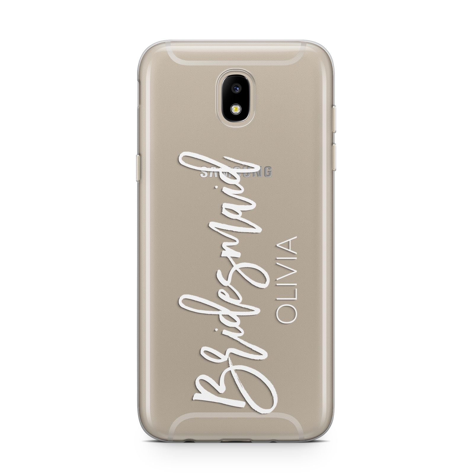 Bridesmaid Personalised Samsung J5 2017 Case