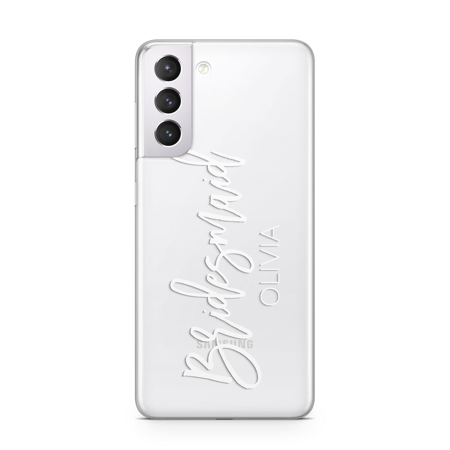Bridesmaid Personalised Samsung S21 Case