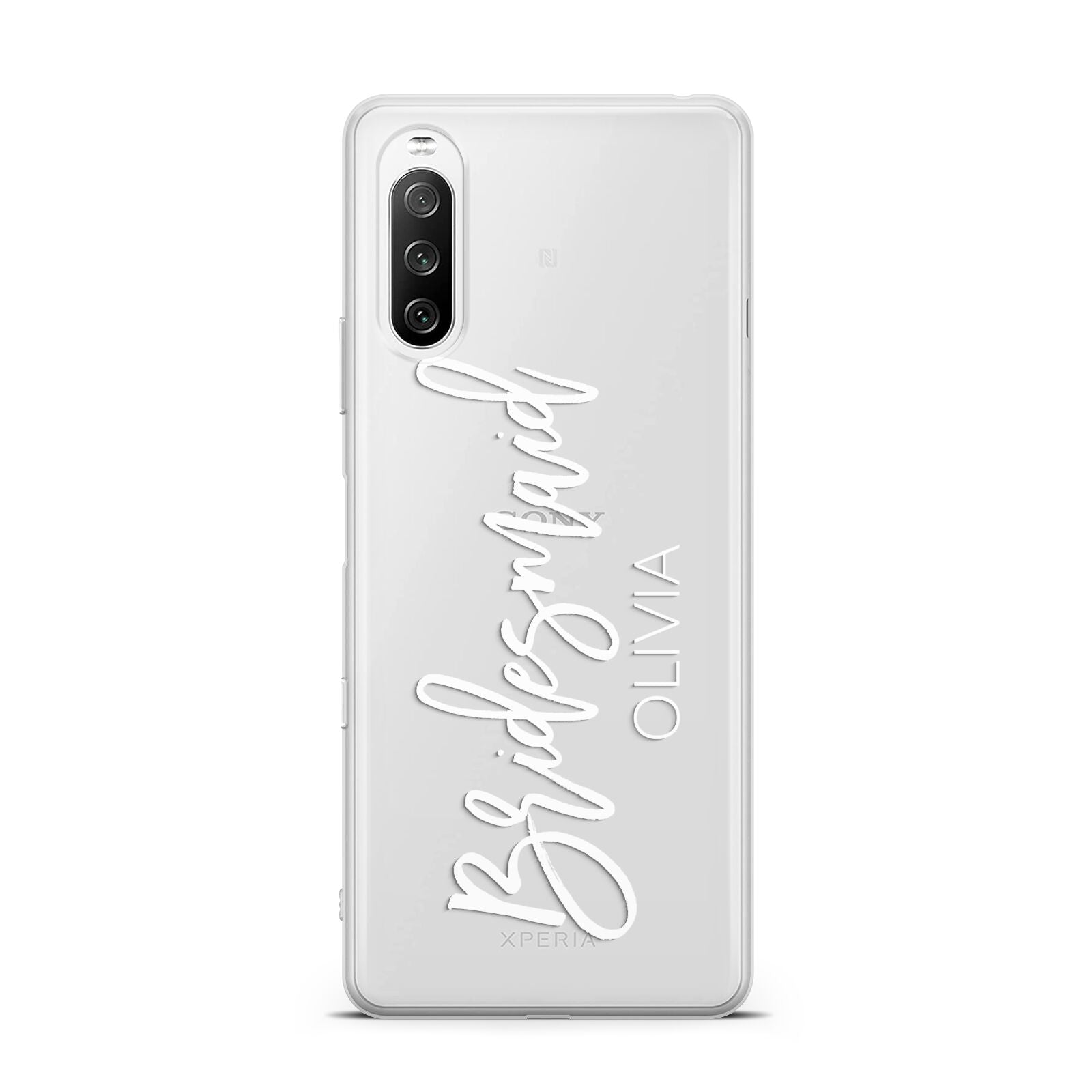 Bridesmaid Personalised Sony Xperia 10 III Case