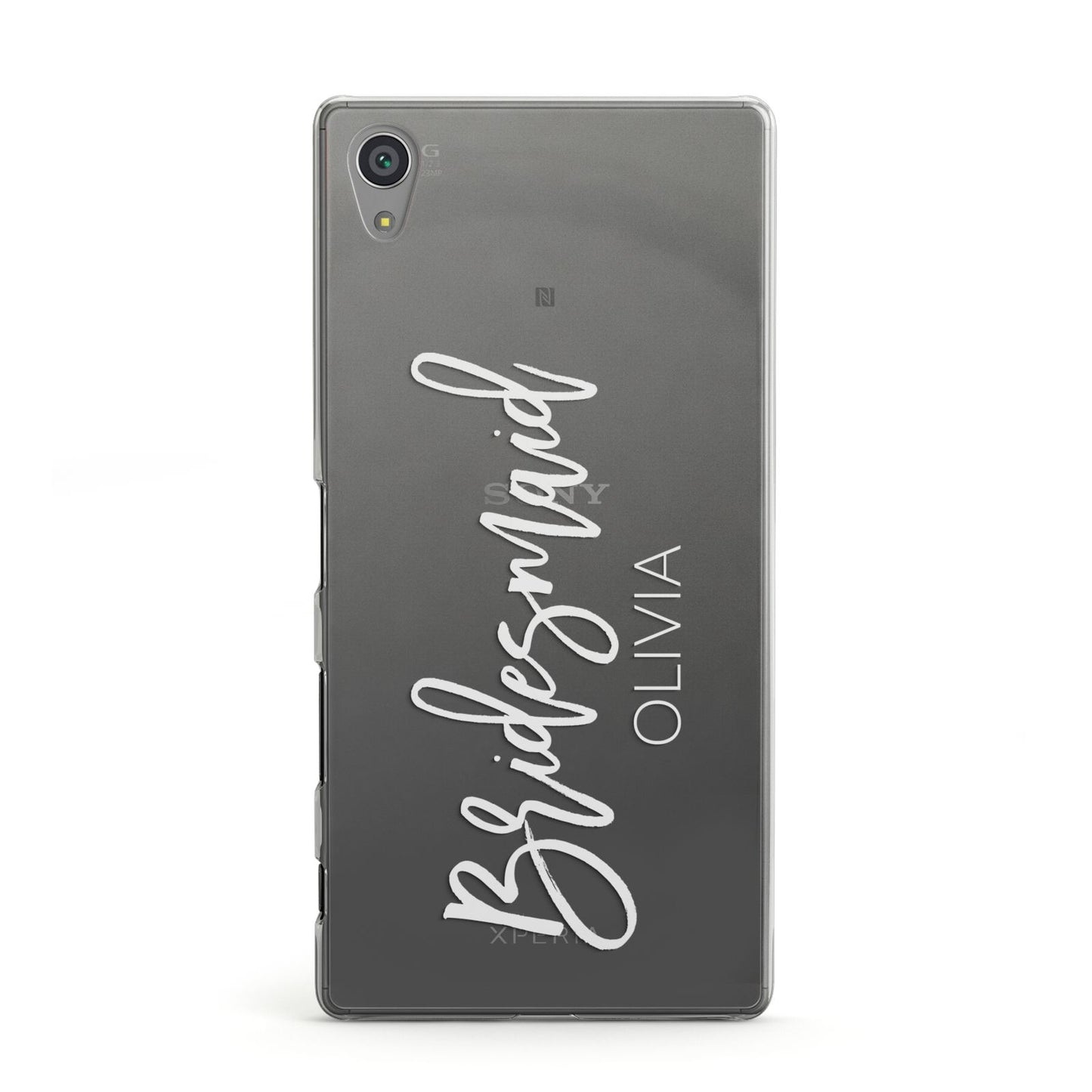 Bridesmaid Personalised Sony Xperia Case