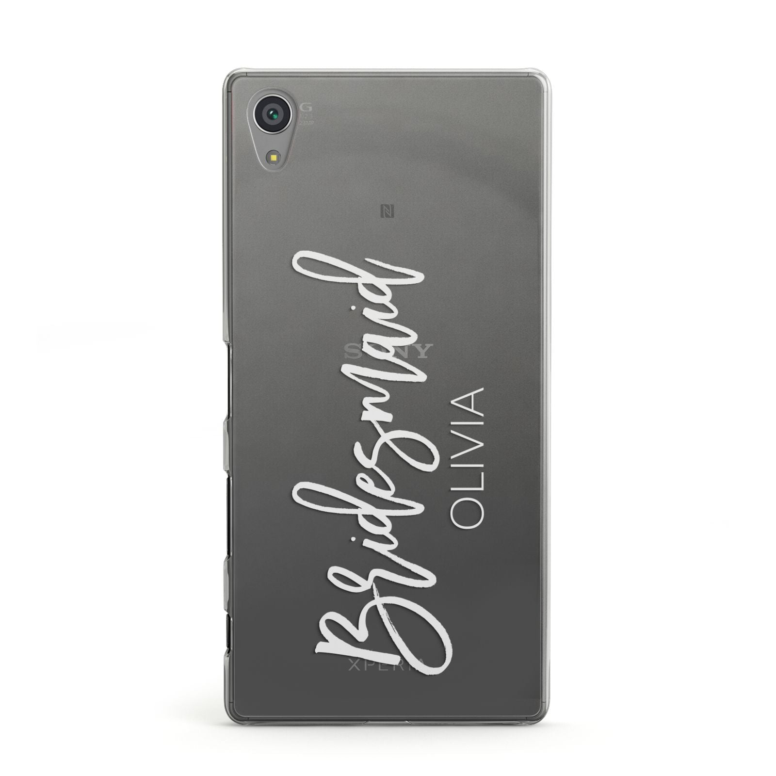Bridesmaid Personalised Sony Xperia Case