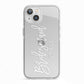 Bridesmaid Personalised iPhone 13 TPU Impact Case with White Edges