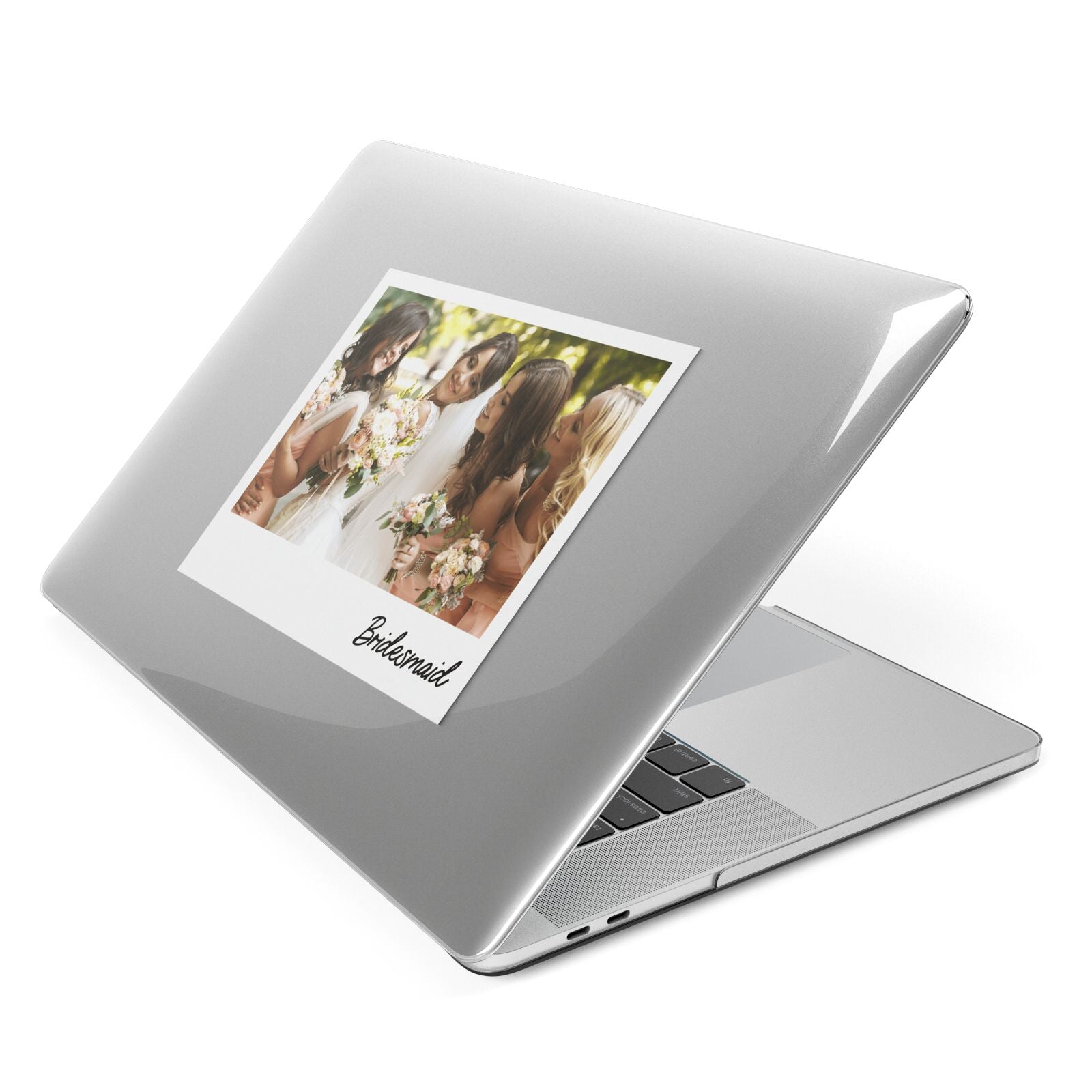 Bridesmaid Photo Apple MacBook Case Side View