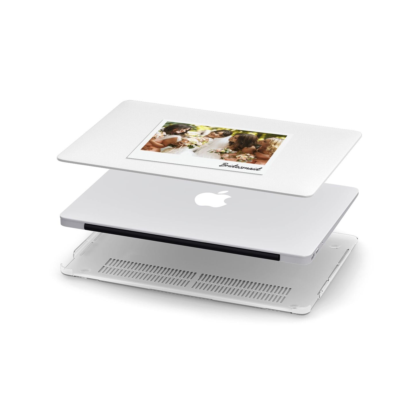 Bridesmaid Photo Apple MacBook Case in Detail