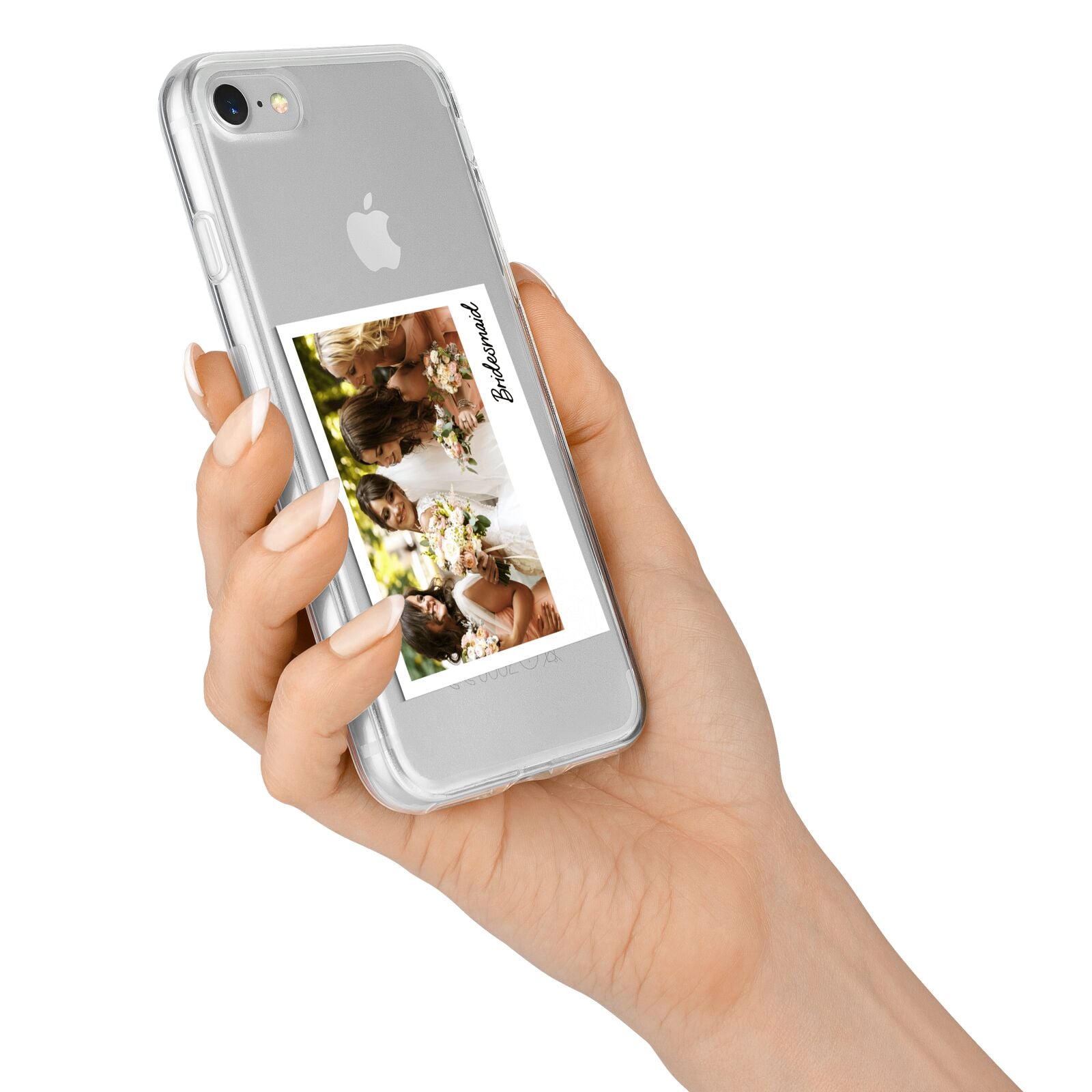 Bridesmaid Photo iPhone 7 Bumper Case on Silver iPhone Alternative Image
