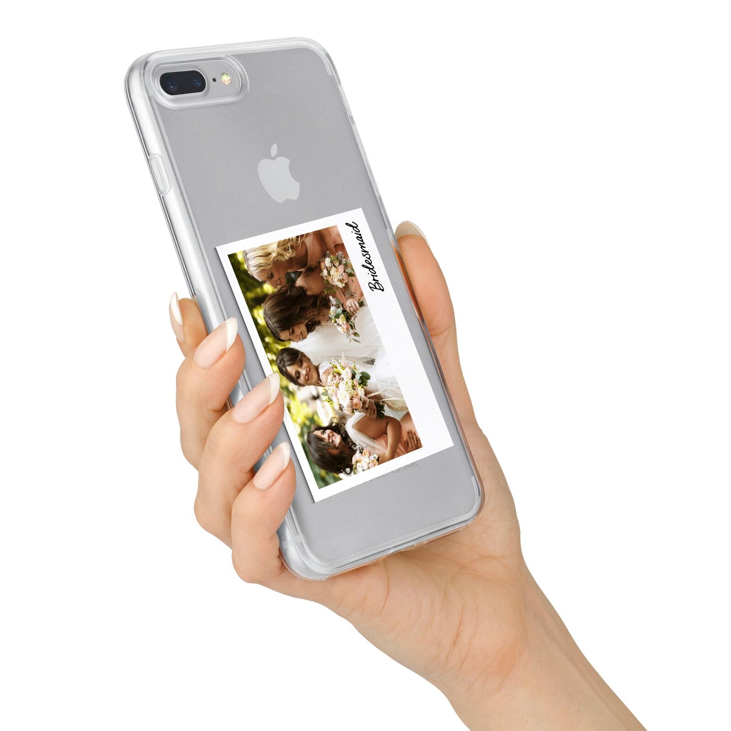 Bridesmaid Photo iPhone 7 Plus Bumper Case on Silver iPhone Alternative Image