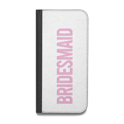 Bridesmaid Vegan Leather Flip iPhone Case