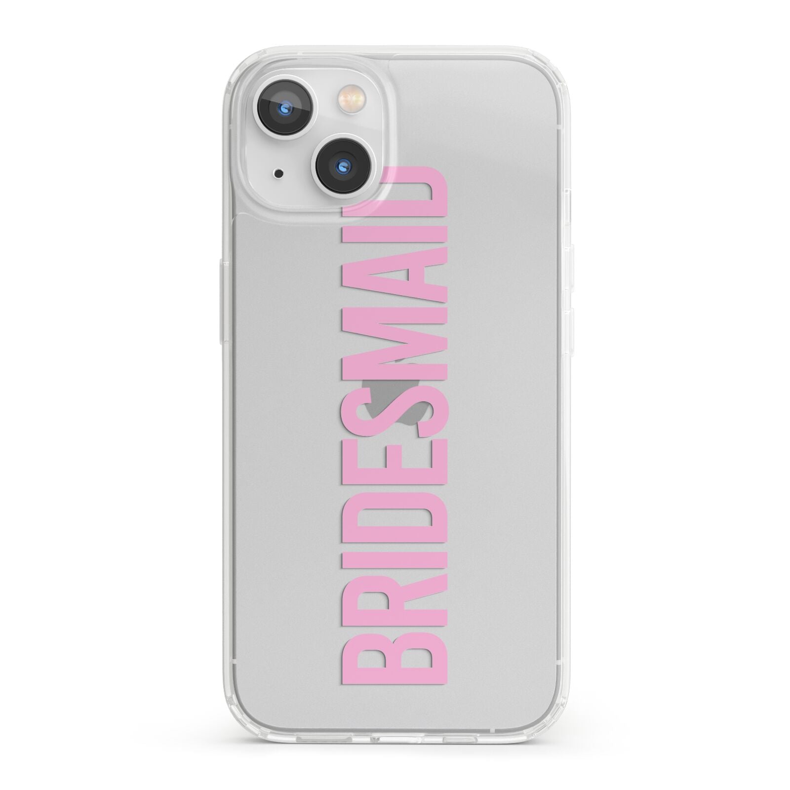 Bridesmaid iPhone 13 Clear Bumper Case