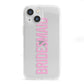 Bridesmaid iPhone 13 Mini Clear Bumper Case