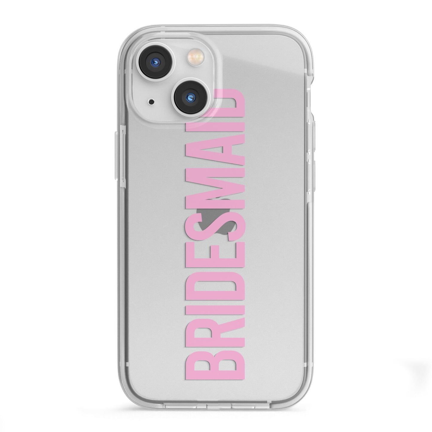 Bridesmaid iPhone 13 Mini TPU Impact Case with White Edges