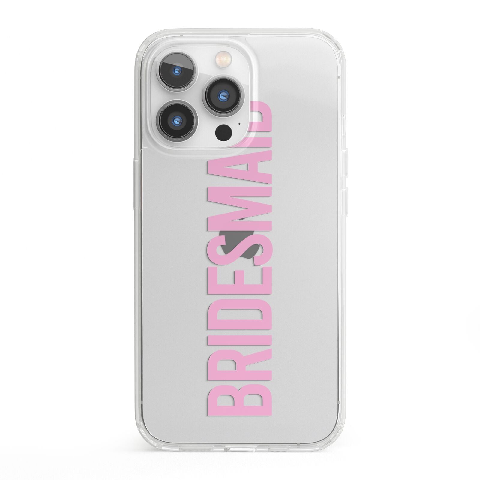 Bridesmaid iPhone 13 Pro Clear Bumper Case