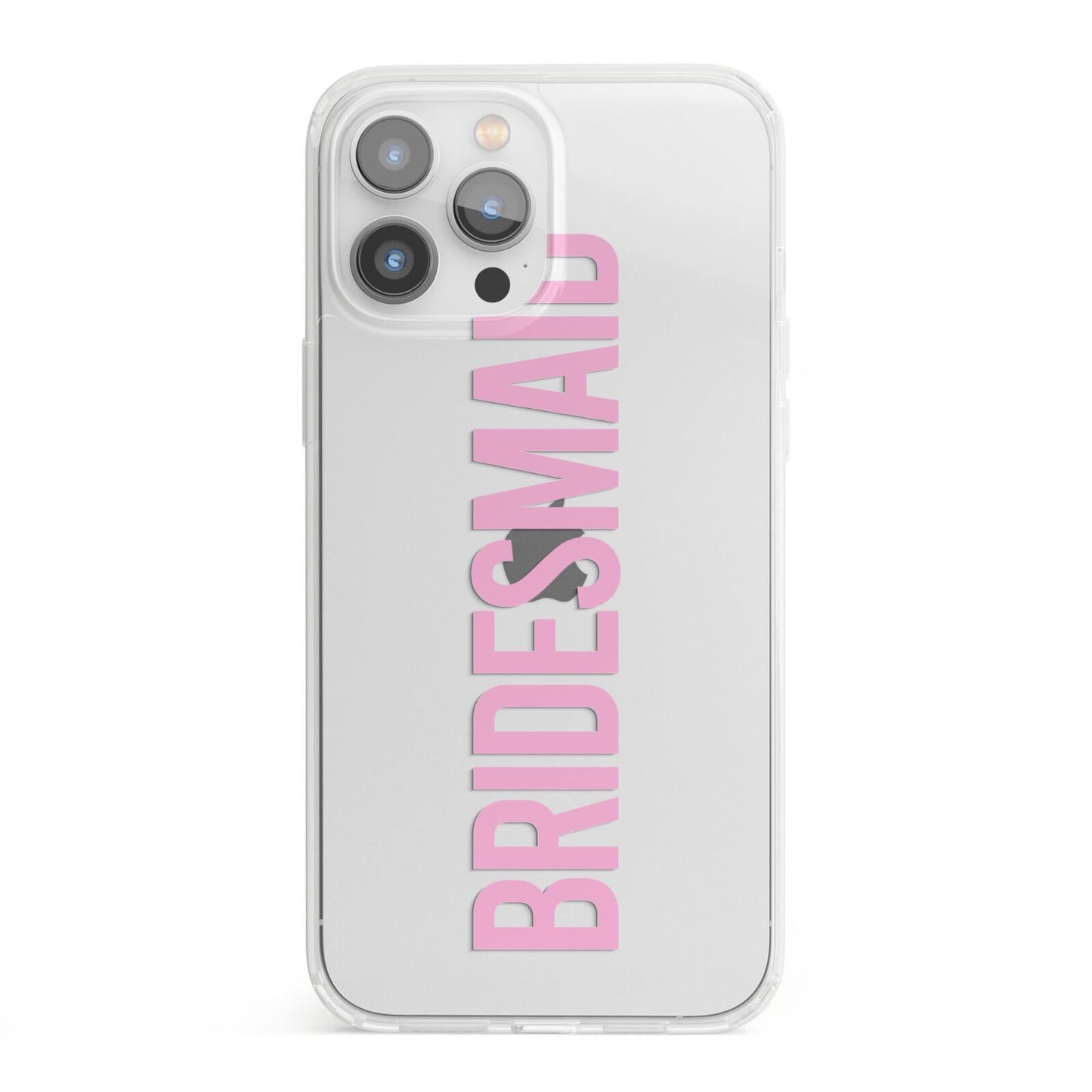 Bridesmaid iPhone 13 Pro Max Clear Bumper Case