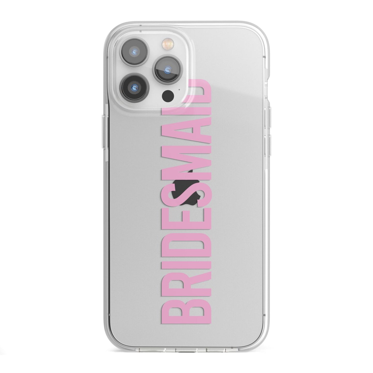 Bridesmaid iPhone 13 Pro Max TPU Impact Case with White Edges