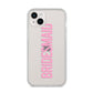 Bridesmaid iPhone 14 Plus Clear Tough Case Starlight